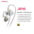 Fiio Jd10 Earphone Wired In Ear Hifi Sound Quality 3.7g Lightweight Design10mm Diaphragm Customized Style Music Game Headphones. 