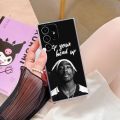 Gangsta Rapper 2pac Tupac Rap Phone Case For Samsung S24 S23 Ultra S22 S20 Plus S21 FE Clear Cover Galaxy S24Ultra S235G Fundas. 