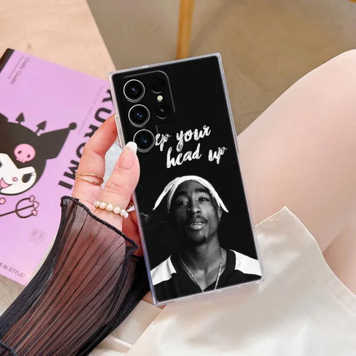 Gangsta%20Rapper%202pac%20Tupac%20Rap%20Phone%20Case%20For%20Samsung%20S24%20S23%20Ultra%20S22%20S20%20Plus%20S21%20FE%20Clear%20Cover%20Galaxy%20S24Ultra%20S235G%20Fundas%20-%20Image%203