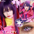 【HOT】 EYESHARE 1Pair Cute Cosplay Color Contact Lenses For Eyes Mitsuri Contacts Lenses Green Lens Anime Lens Hoshino Ai Pupil Lens. 