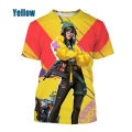 Game valorant 3D print T-shirts men Women summer fashion casual short sleeve cool T-shirt Harajuku streetwear oversized T shirt. 