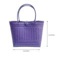 11|x11| - Plain Beg Anyaman Sarawak/ Tote Bag Women / PVC Bakul Anyaman Handmade Wanita Penan Sarawak. 