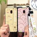 Waterproof Durable Phone Case For Nokia C1 Plus Lanyard protective Fashion Design Phone Holder Back Cover ring Cartoon. 