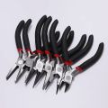 nose plier Round Nose End Cutting Jewelry Pliers Tools DIY Equipment Pliers Fit Handcraft Beadwork Repair Ferronickel Carbon-Hardened SteelTool Sets. 