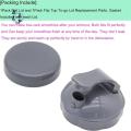 A68P-Blender Cups Flat Lid And Flip Top To-Go Lid Replacement Parts Compatible For Nutribullet Blender Juicer 600W 900W. 