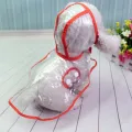 【wholesle668 Store】Waterproof Transparent Raincoats XS-XL Dog Spring Rain Coats Light Clothes Pet Accessories Puppy Rain. 