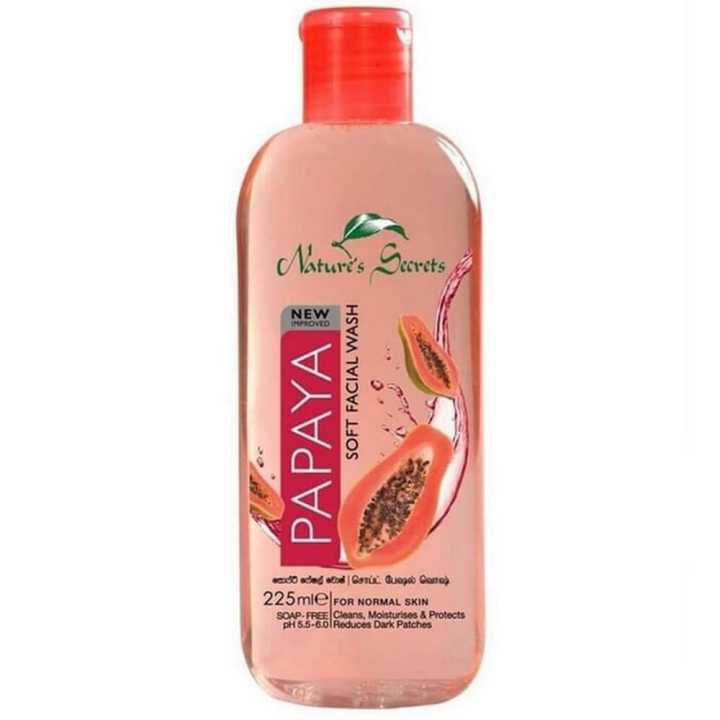 Nature's%20Secrets%20Papaya%20Soft%20Face%20Wash%20225ml%20-%20Image%203