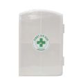 First aid box - plastic - wall mount - large. 
