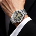 Skmei New Fashion Quartz Men Watch Stainless Steel Waterproof 7039. 