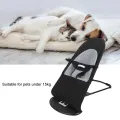 Dog Rocking Chair Foldable Portable Pet Rocker Bed Chair for Puppy. 