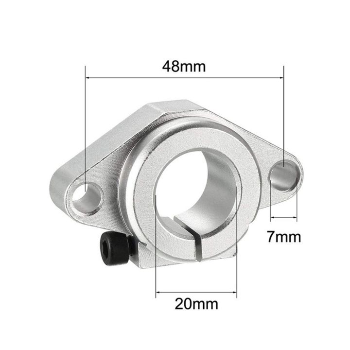 JOUYI Linear Motion Rail Clamping Rod Rail Guide Support for 20mm ...