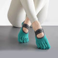 Mirage Yoga Short Socks Breathable Backless Non-slip Five Finger Socks. 