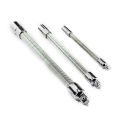 3PCS Flexible Extension Spring Shaft Bar Car Connecting Rod Socket Wrench Auto Parts Drill Soft Shaft 1/4'' 3/8'' 1/2''. 