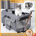 2in1 Extra-Large Pet Carrier Trolley Cat Carrier Cage Beg Kucing Murah Beg Roda Kucing Bag Kucing Travel Pet Carrier Bag Pet Trolley Case Detachable Universal Wheel Breathable Foldable Large-capacity Dog Bag. 