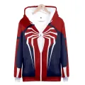 Kids Anime Spiderman Hoodies Spider Hero Gwen Sweatshirts Into The Spider-Verse Cosplay Hooded Pullover Venom Hoody for Boys. 