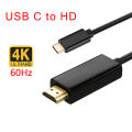 Displayport To Hdmi-Compatible Usb C Adapter 1080p 4k Display Port Converter For Pc Lap Projector Minidp To Displayport Cable. 