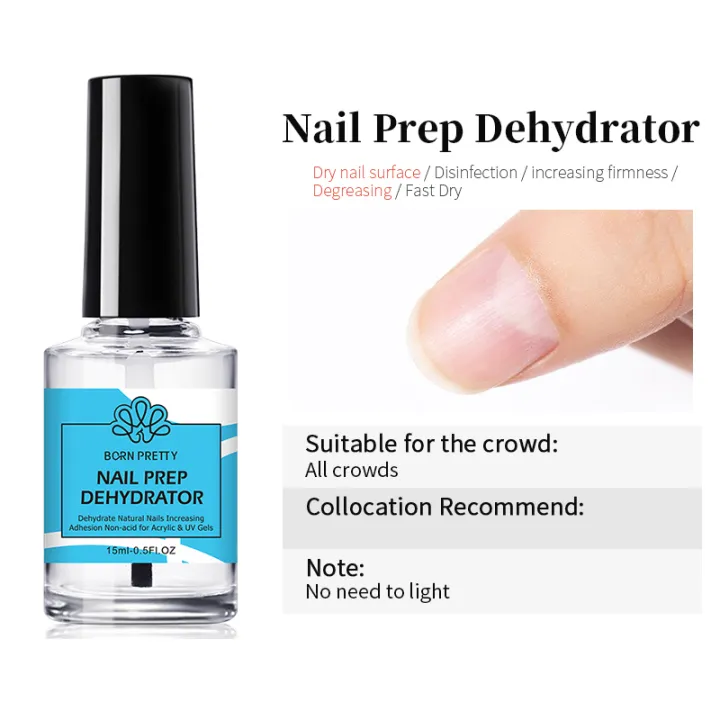BORN%20PRETTY%2015ml%20Nail-Primer%20Prep%20Dehydrator%20Gel%20Nail%20Polish%20No%20Need%20Of%20UV%20LED%20Lamp%20Base%20Top%20Coat%20Nail%20Art%20Varnish%20Manicure%20-%20Image%203