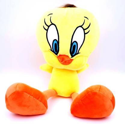 Tweety Soft Stuff Toy for Kids Yellow 1FT