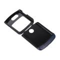 （stock available） For Motorola Moto Razr 5G Yellow Cow Texture PU Phone Case. 