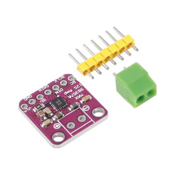 MAX98357 I2S Audio Amplifier Module Audio Amplifiers Filterless Class D Amplifier for Arduino ESP32 Raspberry Pi