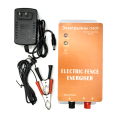 Electric Fence Solar Energiser Charger Controller Horse Cattle Poultry Farm Animal Fence Alarm Livestock Accessory Part - US Plug. 
