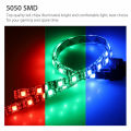 12V RGB LED Strip Light pc case Computer Case Molex Connector LED Light Strip Panel RGB Header gamer cabinet tape Neon lamp-blue-non -0.5m-. 