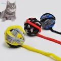 Toy Dog Squeaky Toys Pompom Balls Training Plush Scratching Balls Fuzzy Interactive Cat Toys Cat Fuzzy Balls for Kitty Kitten Puppy. 