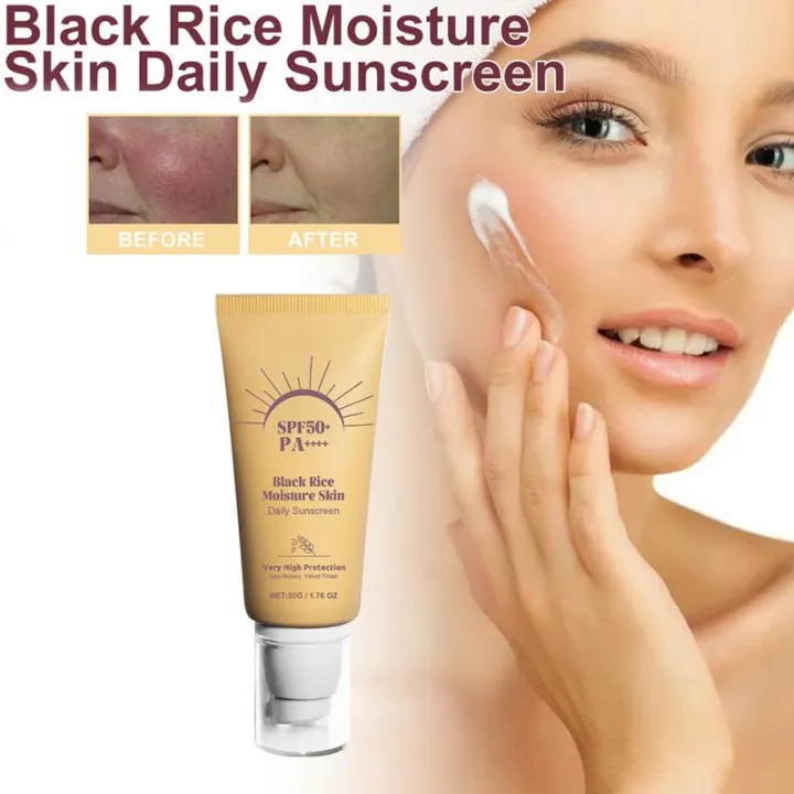 SP50%20Whitening%20Sunscreen%20UV%20Protection%20Sun%20Screen%20Moisturizing%20Face%20Body%20Sunblock%20Skin%20Care%20Black%20Rice%20SunCream%20For%20Summer%20-%20Image%202