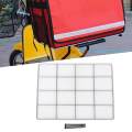 Electric Food Delivery Box Rack Easily Install Bike Cargo Rack 40cmx29cm. 