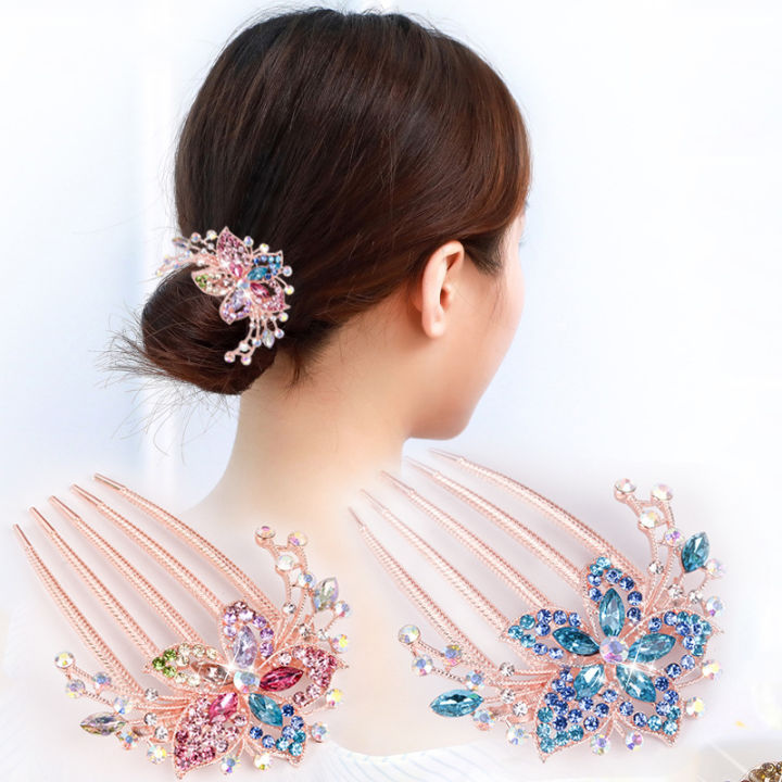 Crystal%20Hairpins%20for%20Women%20Sequin%20Rose%20Flower%20Hair%20Bows%20with%20Clips%20Rhinestone%20Hair%20Barrettes%20Hair%20Accessories%20-%20Image%205