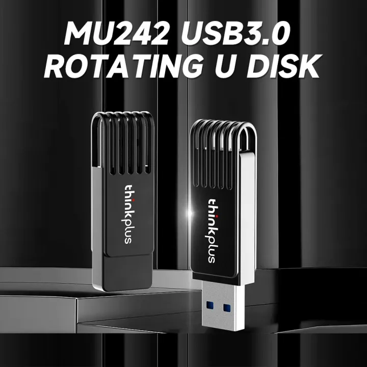 thinkplus%20MU242%2032GB%20USB3.0%20USB%20Flash%20Drive%20Rotatable%20Metal%20U%20Disk%20High%20peed%20Transmission%20Wide%20Compatibility%20-%20Image%204