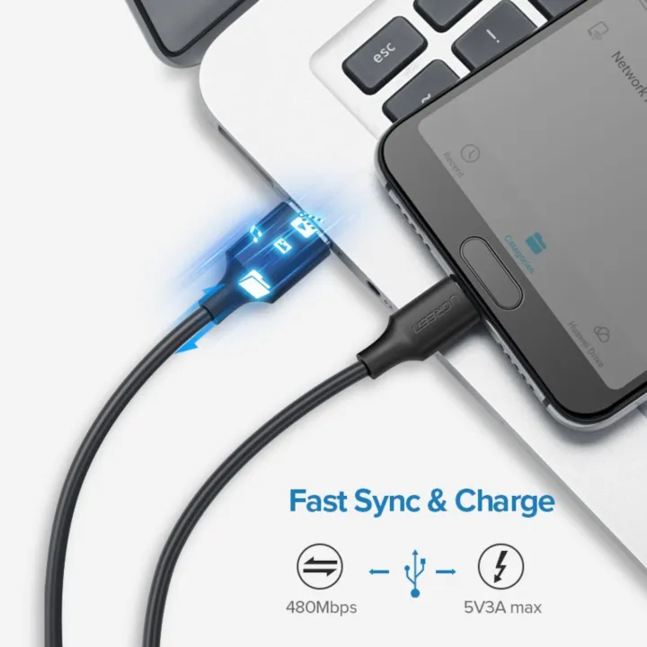UGREEN%203A%20Fast%20Charging%20USB%20Type%20C%20Cable%20-%20High-Speed%20Data%20Transfer%20-%20Image%202