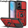 For ZTE Blade A34 A54 Case Armor Ring Case Cover Adsorb Car Holder Shockproof Camera Protection Cover for ZTE Blade A54 A34 Back Cover Phone Cases. 