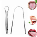 Stainless Steel Tongue Scarper cleaners for oral hygiene gratte langue tounge Scrapper Toothbrush Tongue Scraper Cleaning Brush. 