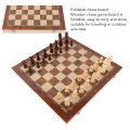 Wooden Chess Set 3 in 1 Educational Wooden Chess Checkers Set for Adults. 