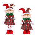 Elf Christmas Dolls Holiday Ornaments Christmas Toy Elf Dolls Decoration. 