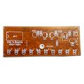 Knight Rider Flashing 10 LED DIY Circuit Kit with Parts and PCB - Assembly kit- Production Diy Kit- Night rider circuit. 
