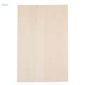 10 Pieces Wood Sheets Board Thin Plywood Board for Making Plane Model Crafts 100x50x2mm. 