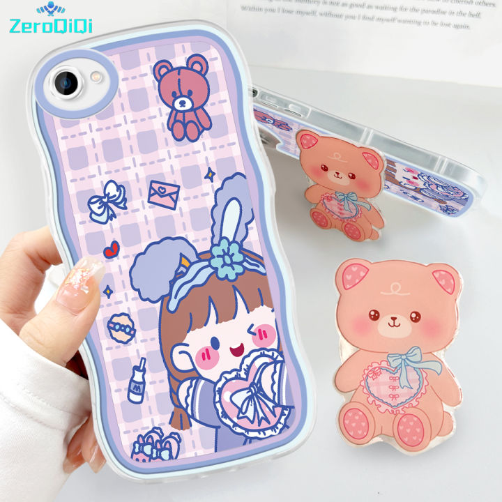 ZeroQiQi for Vivo Y71 Y71i 1801 1724 Back Cover With Free Holder