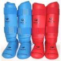 Tokaido Unisex - Adult Kumite Shin Guard Karate Shin Guards, Blue,Red (L). 