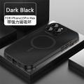 MengshanNew Magnetic Metal Phone Case For Iphone 13 12 14 15 16 Pro Max Plus Aluminum Frame PC Back Panel Phone Cover For Iphone 16 Promax. 