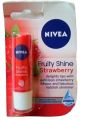 NIVEA STRAWBERRY Fruity Shine Moisture Lip Care Balm Nsfs. 