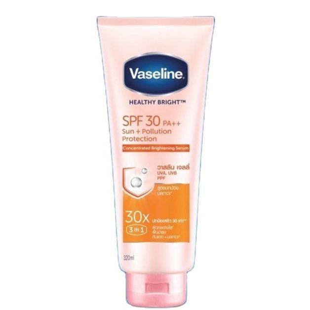 Vaseline Healthy Bright SPF 30 Sun+Pollution Protection Concentrated Brightening Serum 320ml