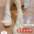 Socks Velvet Sock Ice Ice Ice Thin Mid-Calf Length Socks Summer Long Socks Spring and Autumn Thin Loose Stockings Socks Summer. 