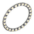 Built In Driver Chip RGB LED Ring Lamp Board 24 Bit SK6812 32 Colors Dazzle and Fluorescent White LED Ring Circle Light. 