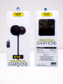 VJP V10 Stylish Music Earphones 10D Stereo Heavy Bass Hands Free Wired Headphone Earphone with Microphone headset. 
