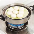 Stainless Steel Cooking Pot Steaming Tray Round Shape Stand 2 Pcs Set Cooker Steamer Rack Cookware Tools. 