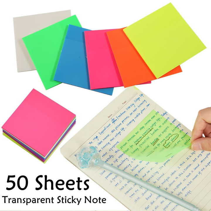 Innox® Electrostatic Self-Adhesive Sticky Notes For All Surfaces