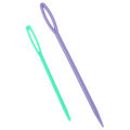18 pcs Plastic Hand Sewing Yarn Darning Tapestry Needles Craft 9.3cm; 7cm each 9Pcs. 