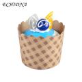 ECHIDNA Fake Cupcake Clear Texture Wedding Simulation Dessert Food Play Model. 